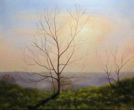 Ideal for a country lover, a rural landscape and sunrise.
